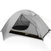 Tourist Awning Camping Tent 1/2/3/4 Person Tent Waterproof Two Doors Backpacking Tent Easy Setup Lightweight for Outdoor Pergola