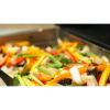 LITTLE GRIDDLE 100% Stainless Steel Griddle with Even Heat Cross Bracing and Removable Handles - For Grills, Camping, Tailgating