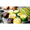 LITTLE GRIDDLE 100% Stainless Steel Griddle with Even Heat Cross Bracing and Removable Handles - For Grills, Camping, Tailgating