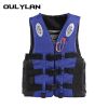 Oulylan Drifting Safety Vest Water Sports Fishing Water Ski Vest Kayaking Boating Swimming Adults Life Jacket Safety Life Vest